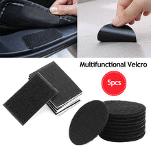 Load image into Gallery viewer, 5Pcs Car Carpet Tape Car Floor Mat Strong Self Adhesive Fastener Hook and Loop Tape Fastener Tape nylon sticker for BMW Car Accessories
