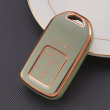 Load image into Gallery viewer, 5 Buttons TPU Car Remote Key Case Cover For Honda Civic CRV HRV Elison Accord Pilot Fit Freed Vezel Odyssey XR-V Car Accessories
