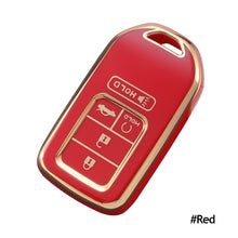 Load image into Gallery viewer, 5 Buttons TPU Car Remote Key Case Cover For Honda Civic CRV HRV Elison Accord Pilot Fit Freed Vezel Odyssey XR-V Car Accessories
