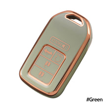 Load image into Gallery viewer, 5 Buttons TPU Car Remote Key Case Cover For Honda Civic CRV HRV Elison Accord Pilot Fit Freed Vezel Odyssey XR-V Car Accessories
