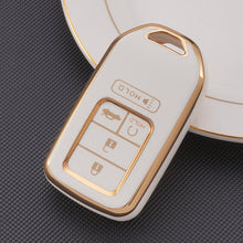 Load image into Gallery viewer, 5 Buttons TPU Car Remote Key Case Cover For Honda Civic CRV HRV Elison Accord Pilot Fit Freed Vezel Odyssey XR-V Car Accessories

