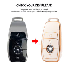 Load image into Gallery viewer, TPU Car Remote Key Case Cover For Mercedes Benz A C E S G Class GLC CLE CLA GLB GLS W177 W205 W213 W222 X167 AMG
