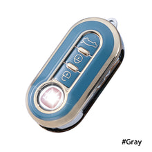 Load image into Gallery viewer, TPU Car Key Case Shell Cover Fob For FIAT 500 Ducato panda Punto 500L lancia musa For Citroen jumper For Peugeot Boxer

