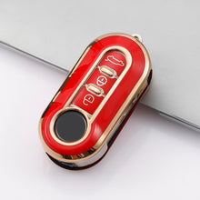 Load image into Gallery viewer, TPU Car Key Case Shell Cover Fob For FIAT 500 Ducato panda Punto 500L lancia musa For Citroen jumper For Peugeot Boxer
