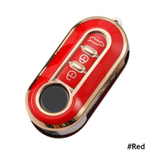 Load image into Gallery viewer, TPU Car Key Case Shell Cover Fob For FIAT 500 Ducato panda Punto 500L lancia musa For Citroen jumper For Peugeot Boxer
