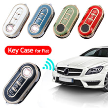 Load image into Gallery viewer, TPU Car Key Case Shell Cover Fob For FIAT 500 Ducato panda Punto 500L lancia musa For Citroen jumper For Peugeot Boxer
