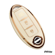 Load image into Gallery viewer, TPU Car Remote Key Case Cover Shell Fob For Nissan 2022 Qashqai Juke J10 J11 X-Trail T32 T31 Kicks Tiida Pathfinder Note For Infiniti
