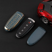 Load image into Gallery viewer, 5 Button TPU Car Key Cover Case for Ford Edge Explorer Escape Focus Taurus Flex for Lincoln MKS MKT MKX MKZ Navigator Key Cover

