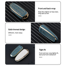 Load image into Gallery viewer, 5 Button TPU Car Key Cover Case for Ford Edge Explorer Escape Focus Taurus Flex for Lincoln MKS MKT MKX MKZ Navigator Key Cover
