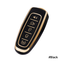 Load image into Gallery viewer, 5 Button TPU Car Key Cover Case for Ford Edge Explorer Escape Focus Taurus Flex for Lincoln MKS MKT MKX MKZ Navigator Key Cover
