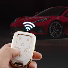 Load image into Gallery viewer, 6 Buttons TPU Car Flip Key Case Cover Shell for Chevrolet 2015 2016 Gmc Yukon Suburban Tahoe Smart Protector Auto Accessories
