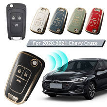 Load image into Gallery viewer, TPU Car Key Case Shell Cover Fob For Chevrolet 2020 2021 Cruze Aveo Trax Sail Malibu Captiva Opel Vauxhall Astra J Corsa Insignia
