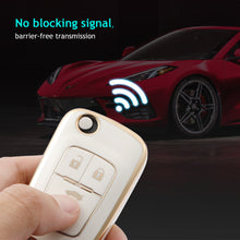 Load image into Gallery viewer, TPU Car Key Case Shell Cover Fob For Chevrolet 2020 2021 Cruze Aveo Trax Sail Malibu Captiva Opel Vauxhall Astra J Corsa Insignia
