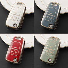 Load image into Gallery viewer, TPU Car Key Case Shell Cover Fob For Chevrolet 2020 2021 Cruze Aveo Trax Sail Malibu Captiva Opel Vauxhall Astra J Corsa Insignia

