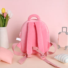Load image into Gallery viewer, Metoo Angela Doll Backpack Kids Cute Plush Rabbit Shoulder Bag Girls Pink Fluffy School Bag Birthday Christmas Gifts Bag
