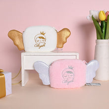 Load image into Gallery viewer, Metoo Angela Angel Wing Cross Bag Kids Cute Glittering Plush Sling Bag with Wings Girls Fluffy Mini Bag Birthday Gifts Coins Bag
