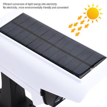 Load image into Gallery viewer, 77 LEDs Outdoor Solar Lights Motion Sensor Security Dummy Camera Solar Lamp Wireless P65 Waterproof Solar Light 3 Modes for Home Garden

