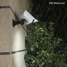 Load image into Gallery viewer, 77 LEDs Outdoor Solar Lights Motion Sensor Security Dummy Camera Solar Lamp Wireless P65 Waterproof Solar Light 3 Modes for Home Garden
