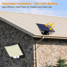 Load image into Gallery viewer, 106LED Outdoor Solar Light Motion Sensor Wall Lights Split Solar Ligts 4 Light Modes IP65 Waterproof Solar Lamp for Home Garden

