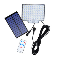 Load image into Gallery viewer, 106LED Outdoor Solar Light Motion Sensor Wall Lights Split Solar Ligts 4 Light Modes IP65 Waterproof Solar Lamp for Home Garden
