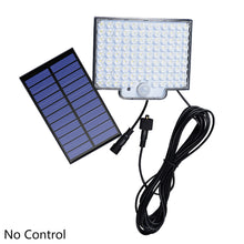 Load image into Gallery viewer, 106LED Outdoor Solar Light Motion Sensor Wall Lights Split Solar Ligts 4 Light Modes IP65 Waterproof Solar Lamp for Home Garden
