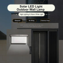 Load image into Gallery viewer, 60LED Solar Led Wall Lights Outdoor 3 Modes Motion Sensor Waterproof Garden Door Country House Yard Decoration Lamp
