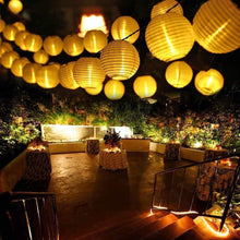 Load image into Gallery viewer, Solar Lantern Light String Waterproof Outdoor Garden Camping String Lighting Solar LED Light Summer Holiday Christmas Decor Lights
