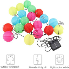 Load image into Gallery viewer, Solar Lantern Light String Waterproof Outdoor Garden Camping String Lighting Solar LED Light Summer Holiday Christmas Decor Lights
