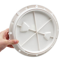 Load image into Gallery viewer, 4/6/8 inch Marine Boat Access Hatch Cover Twist Screw Out Deck Plate Round Inspection Hatch
