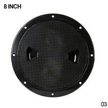 Load image into Gallery viewer, 4/6/8 inch Marine Boat Access Hatch Cover Twist Screw Out Deck Plate Round Inspection Hatch
