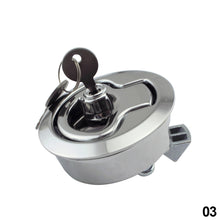 Load image into Gallery viewer, 2" Boat Deck Hatches Locker Flush Pull Slam Latch Mount Latch Lift for RV Yacht marine Locking Yacht accessories
