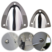 Load image into Gallery viewer, Stainless Steel Clam Shell Midget Boat Vent Hose Cable Clam-shell Cover Marine Yacht Ship Accessory Marine Hardware
