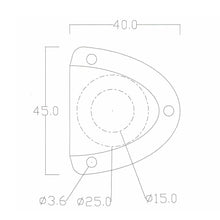 Load image into Gallery viewer, Stainless Steel Clam Shell Midget Boat Vent Hose Cable Clam-shell Cover Marine Yacht Ship Accessory Marine Hardware
