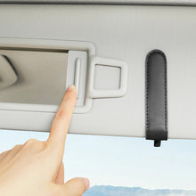 Load image into Gallery viewer, Car Sun Visor Glasses Holder Frame Auto Fastener Clip Glasses Ticket Document Holder Accessories Automobiles
