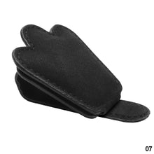 Load image into Gallery viewer, Car Sun Visor Glasses Holder Frame Auto Fastener Clip Glasses Ticket Document Holder Accessories Automobiles PU Leather/Suede
