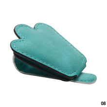 Load image into Gallery viewer, Car Sun Visor Glasses Holder Frame Auto Fastener Clip Glasses Ticket Document Holder Accessories Automobiles PU Leather/Suede
