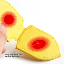 Load image into Gallery viewer, Car Sun Visor Glasses Holder Frame Auto Fastener PU leather Clip Glasses Ticket Document Holder Accessories Automobiles Parts
