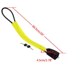 Load image into Gallery viewer, Car Steering Wheel Lock Auto Lock Top Mount Anti Theft Security Lock With 3 Keys Anti-Theft Devices Wheel Lock Steel Strap
