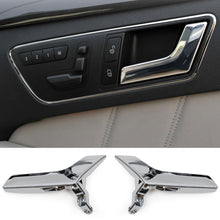 Load image into Gallery viewer, 1PC Car Interior Door Handles Inner Doors Panel Handle Bar Pull Trim Cover Chromed Mattte / L R for Mercedes-Benz C-Class W204 GLK
