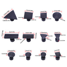 Load image into Gallery viewer, 12Pcs Car Body Tool Glue Tabs Paintless Dent Repair Tools Puller Tabs Fungus Suction Cup DIY Suckers Auto Repair
