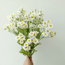 Load image into Gallery viewer, 30 Heads Cute Silk Daisy Artificial Decorative Flower DIY Wedding Flower Bouquet Home Room Table Decoration Photo Props
