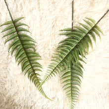 Load image into Gallery viewer, 1Pc Home Garden Decorated Free Tail Sunflower Artificial Fern Green Leaf Tree Plant Eucalyptus Leaves Bouquet Home Wedding Decoration Accessories
