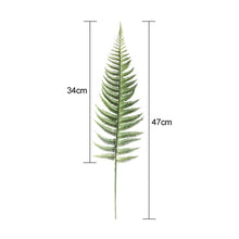 Load image into Gallery viewer, 1Pc Home Garden Decorated Free Tail Sunflower Artificial Fern Green Leaf Tree Plant Eucalyptus Leaves Bouquet Home Wedding Decoration Accessories

