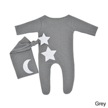 Load image into Gallery viewer, Stars Moon Newborn Photography Props Babies Accessories Baby Costume Clothes for New Born Baby Girl Boy Photografia Photo Props
