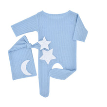 Load image into Gallery viewer, Stars Moon Newborn Photography Props Babies Accessories Baby Costume Clothes for New Born Baby Girl Boy Photografia Photo Props
