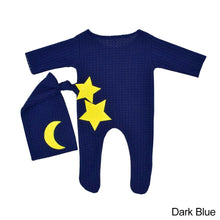 Load image into Gallery viewer, Stars Moon Newborn Photography Props Babies Accessories Baby Costume Clothes for New Born Baby Girl Boy Photografia Photo Props
