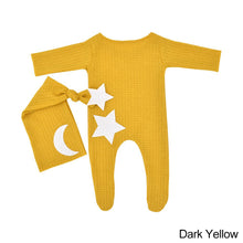 Load image into Gallery viewer, Stars Moon Newborn Photography Props Babies Accessories Baby Costume Clothes for New Born Baby Girl Boy Photografia Photo Props
