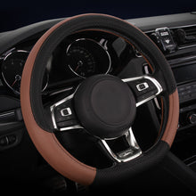 Load image into Gallery viewer, D Shape Car Steering Wheel Cover Non-slip Volant Braid Steering Wheel Funda Volante Auto
