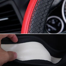 Load image into Gallery viewer, D Shape Car Steering Wheel Cover Non-slip Volant Braid Steering Wheel Funda Volante Auto
