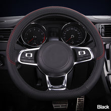 Load image into Gallery viewer, D Shape Car Steering Wheel Cover Non-slip Volant Braid Steering Wheel Funda Volante Auto
